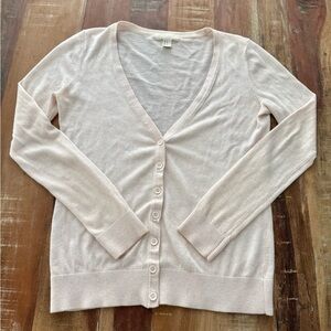 Forever 21 Women's Blush light pink  Cardigan Sweater Size Small